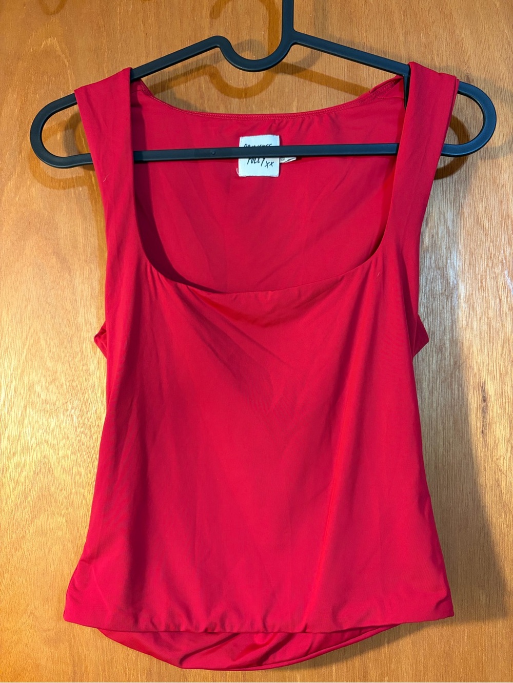 Princess Polly Red Scoop Neck Tank Top